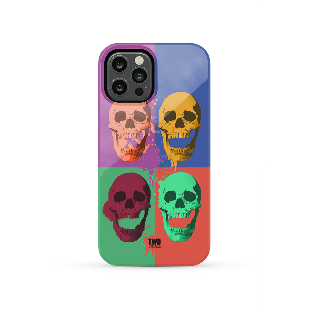 The Walking Dead Skull Pop Tough Phone Case-14