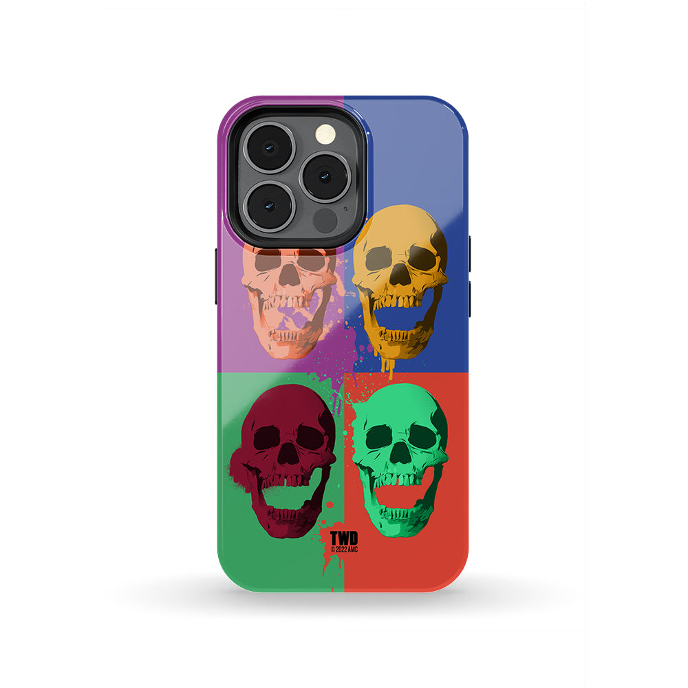 The Walking Dead Skull Pop Tough Phone Case-16