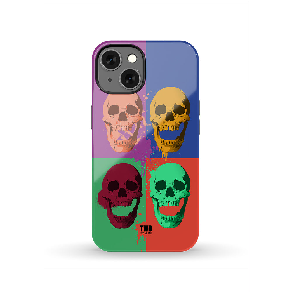 The Walking Dead Skull Pop Tough Phone Case-15