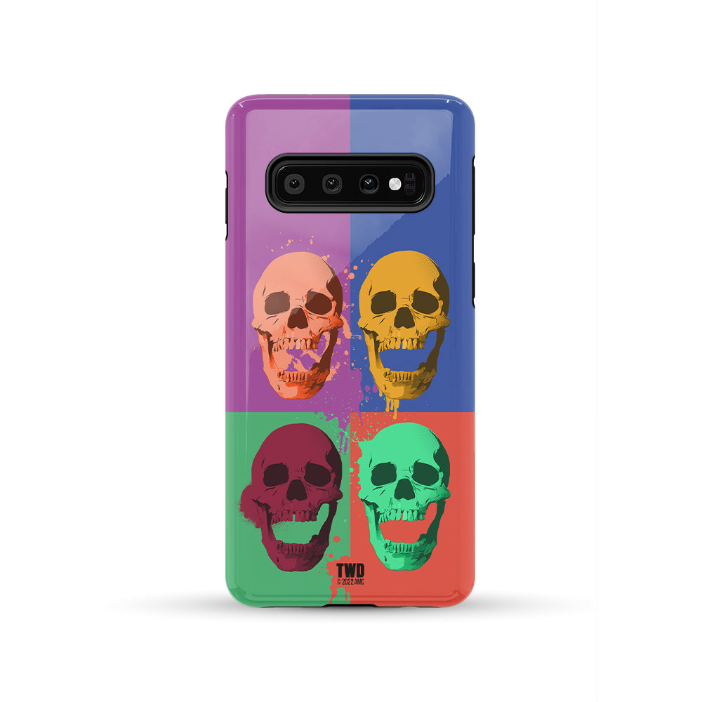 The Walking Dead Skull Pop Tough Phone Case-0
