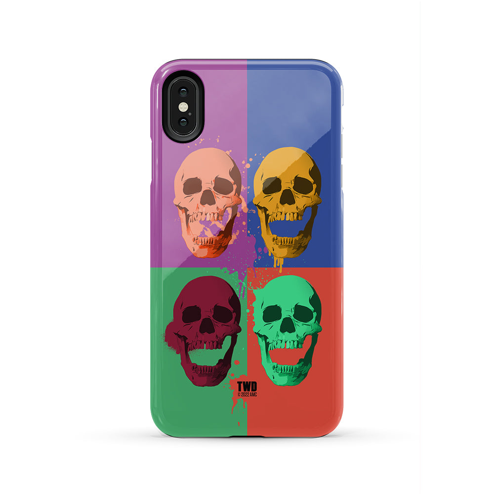 The Walking Dead Skull Pop Tough Phone Case-7