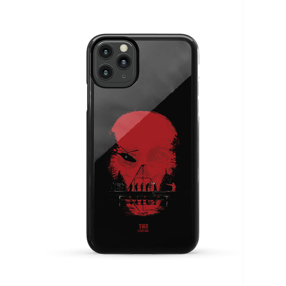 The Walking Dead Skull Tough Phone Case-10