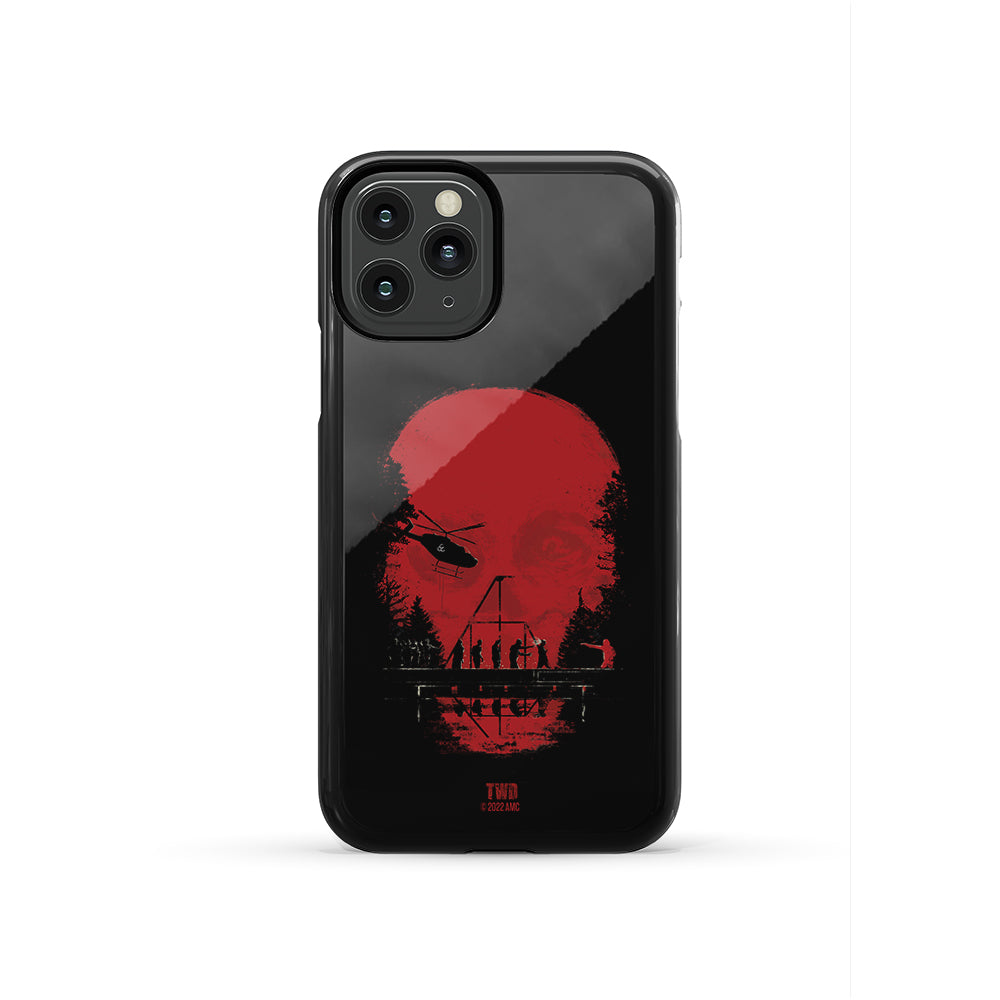 The Walking Dead Skull Tough Phone Case-8