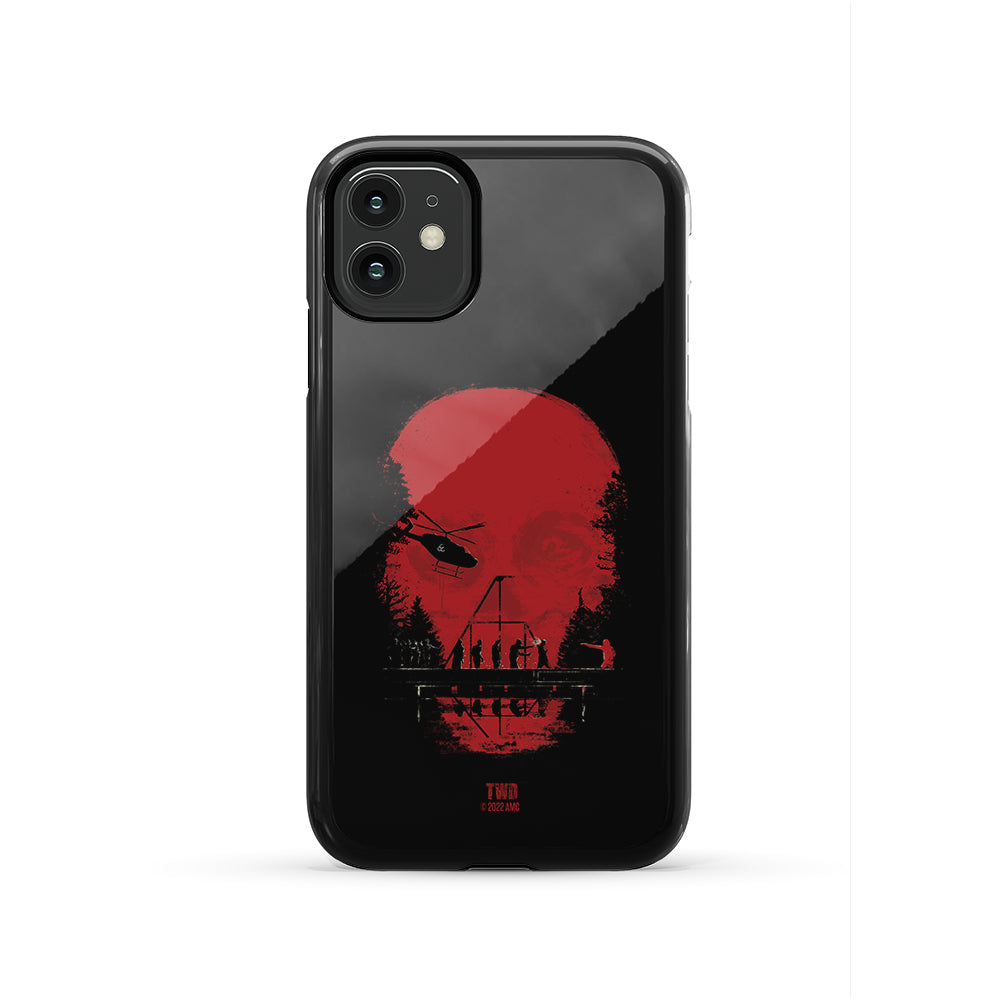The Walking Dead Skull Tough Phone Case-9