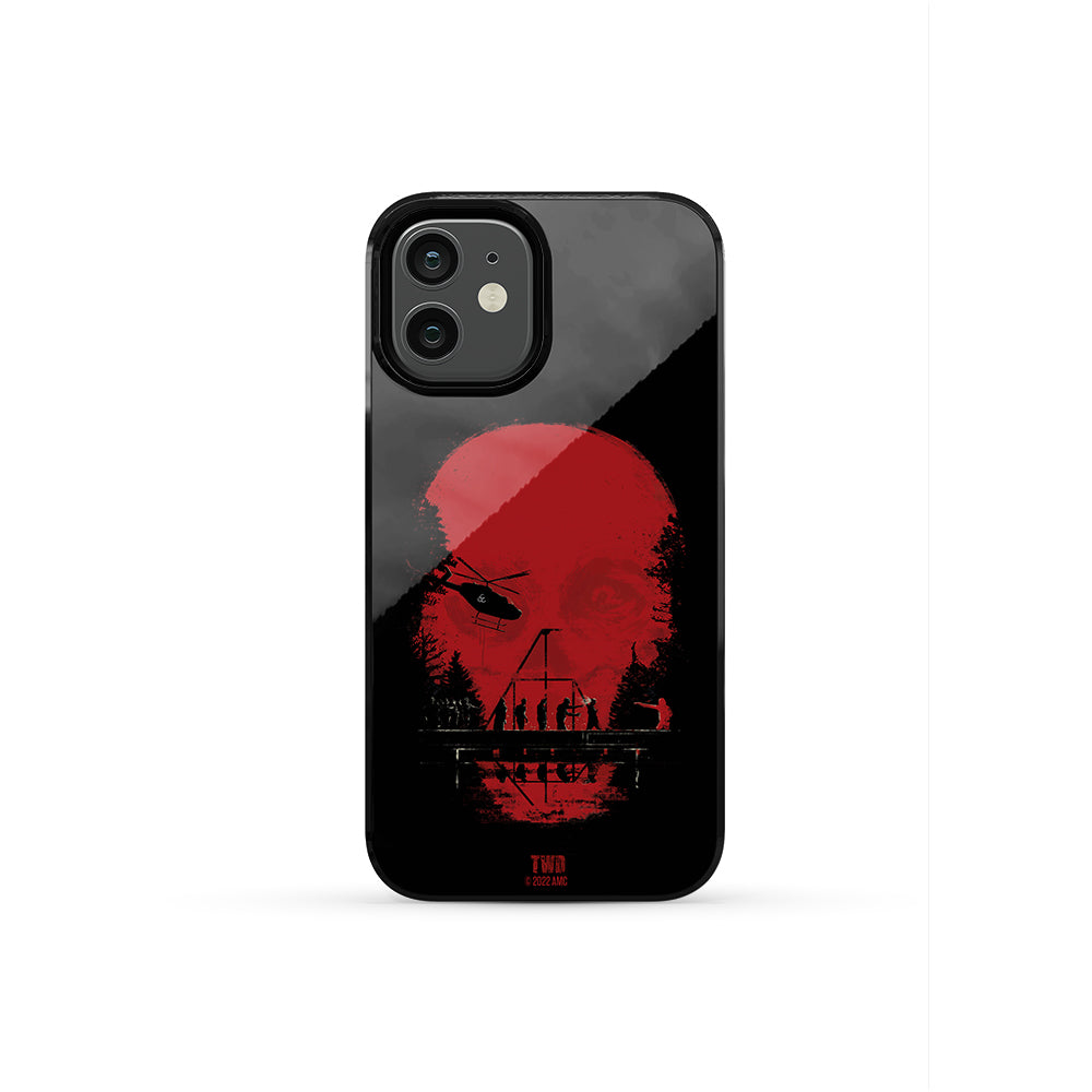 The Walking Dead Skull Tough Phone Case