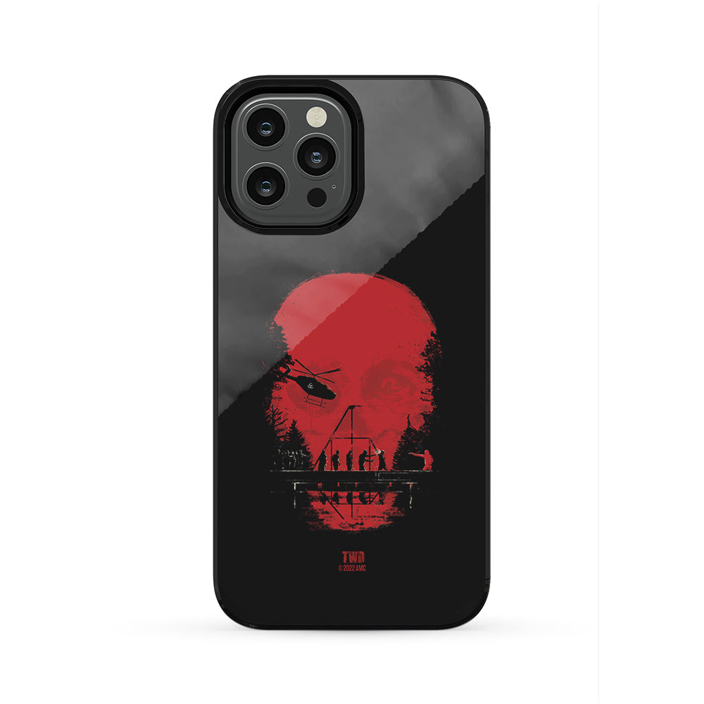 The Walking Dead Skull Tough Phone Case-4