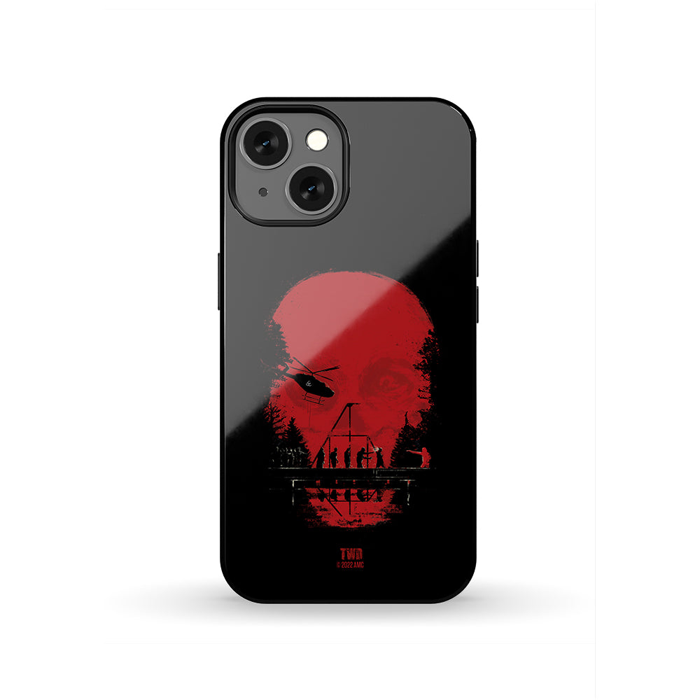 The Walking Dead Skull Tough Phone Case-15