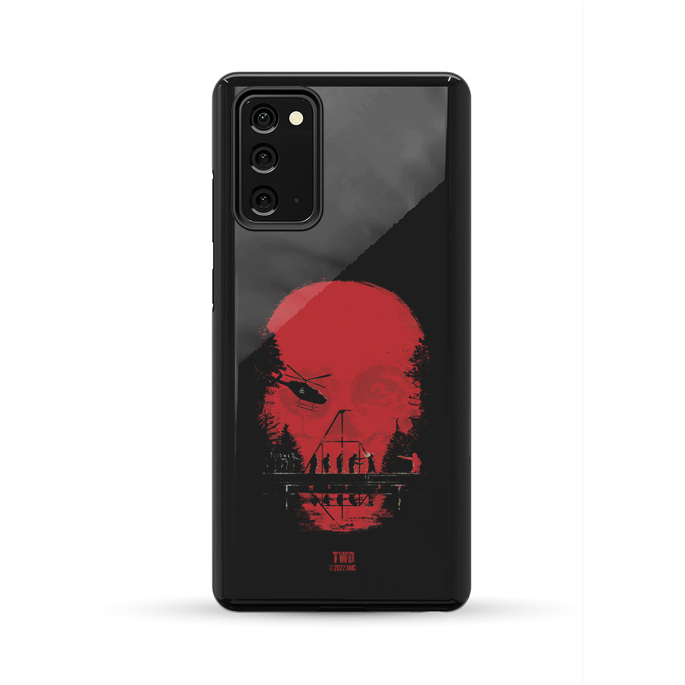 The Walking Dead Skull Tough Phone Case-12