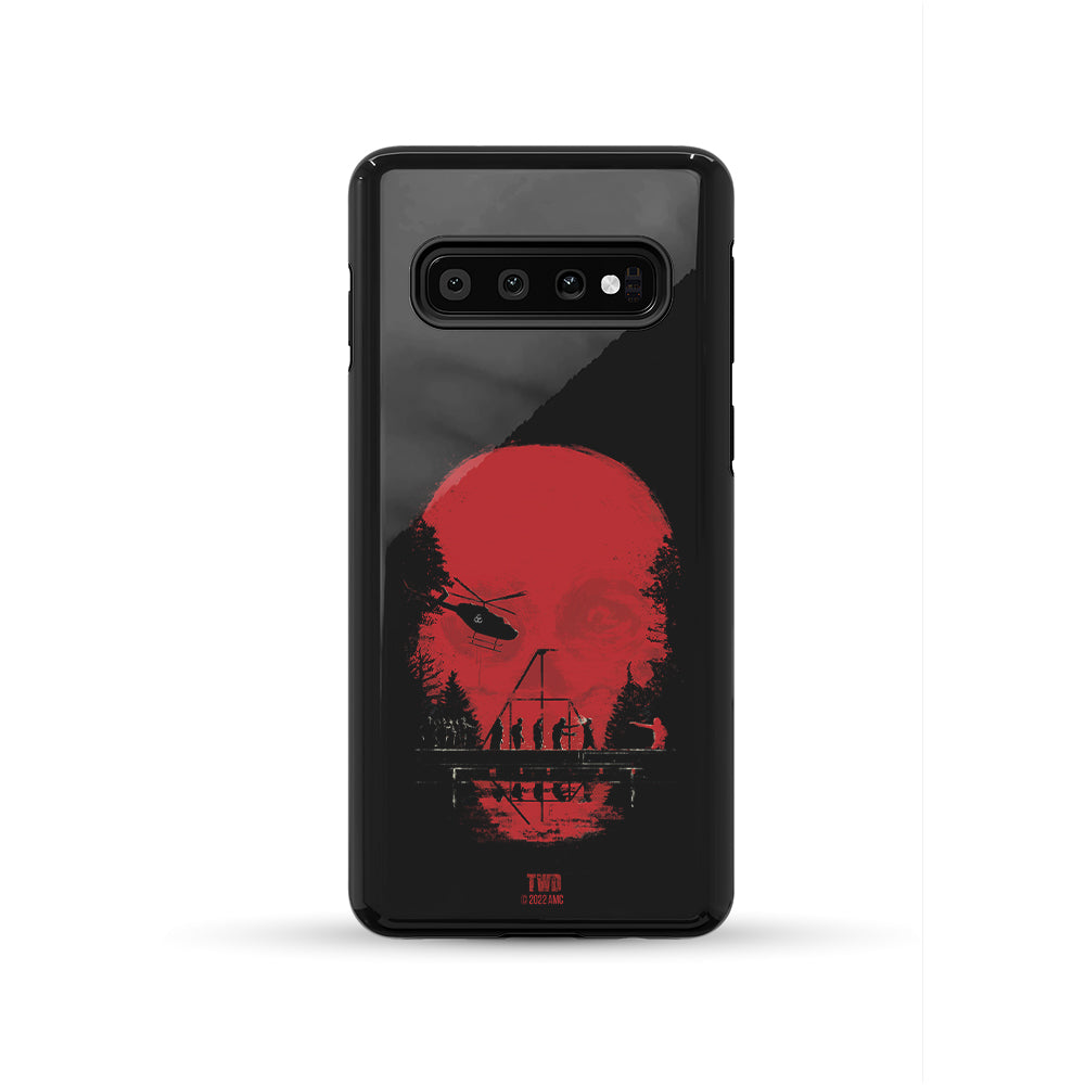 The Walking Dead Skull Tough Phone Case-0