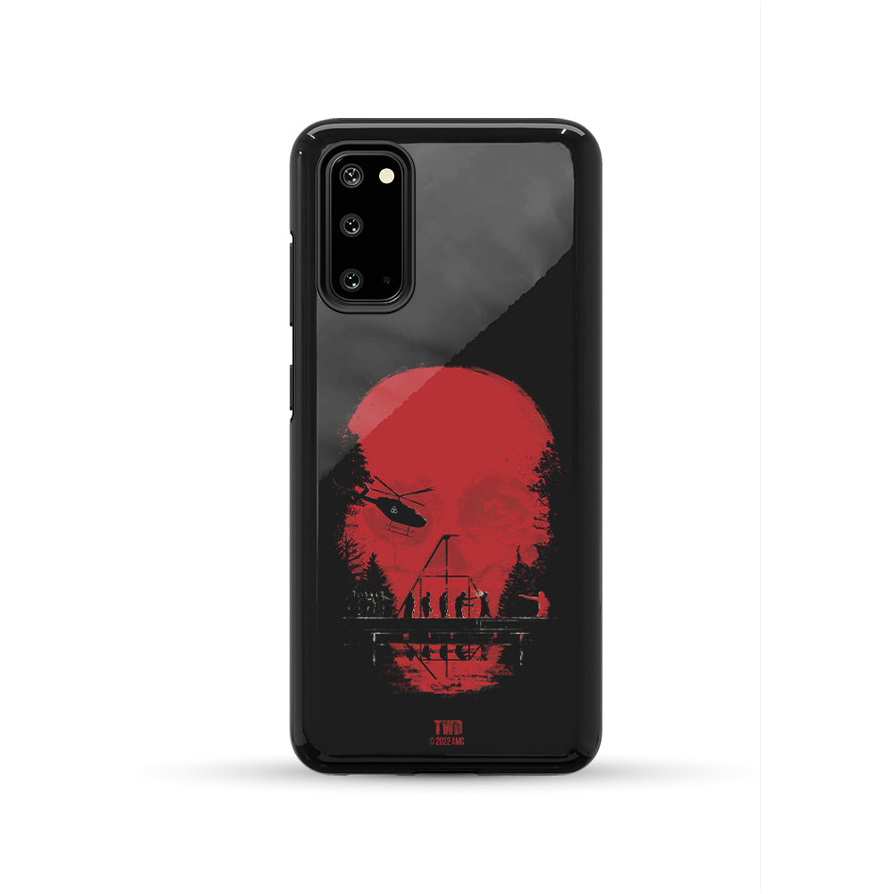 The Walking Dead Skull Tough Phone Case-3