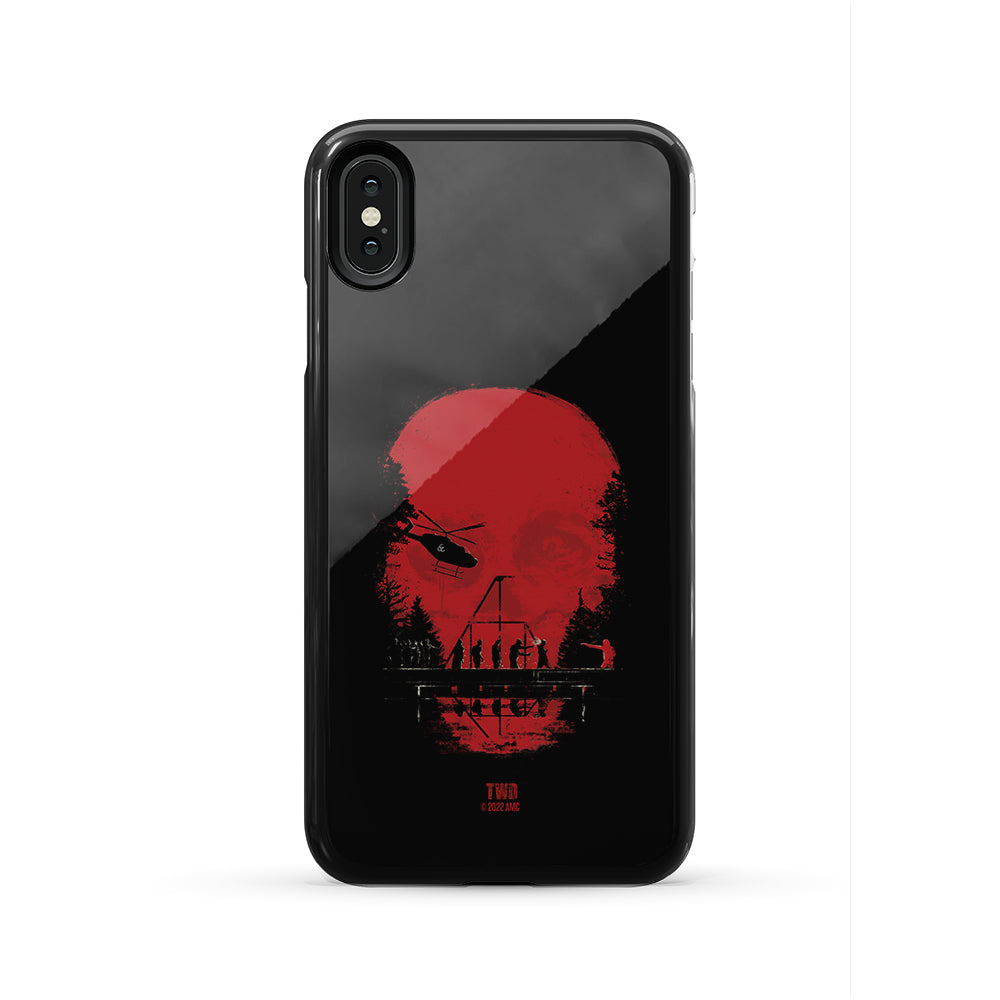 The Walking Dead Skull Tough Phone Case-7
