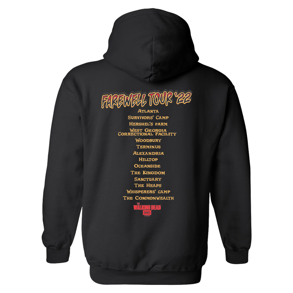 The Walking Dead Farewell Tour Walker Fleece Hooded Sweatshirt-1