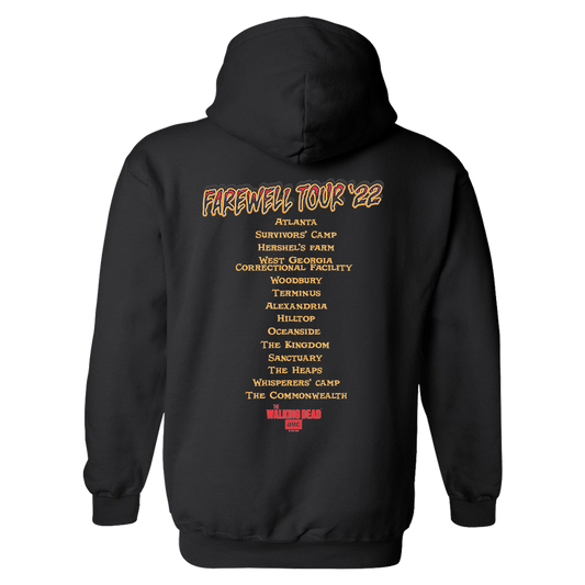 The Walking Dead Farewell Tour Walker Fleece Hooded Sweatshirt-1