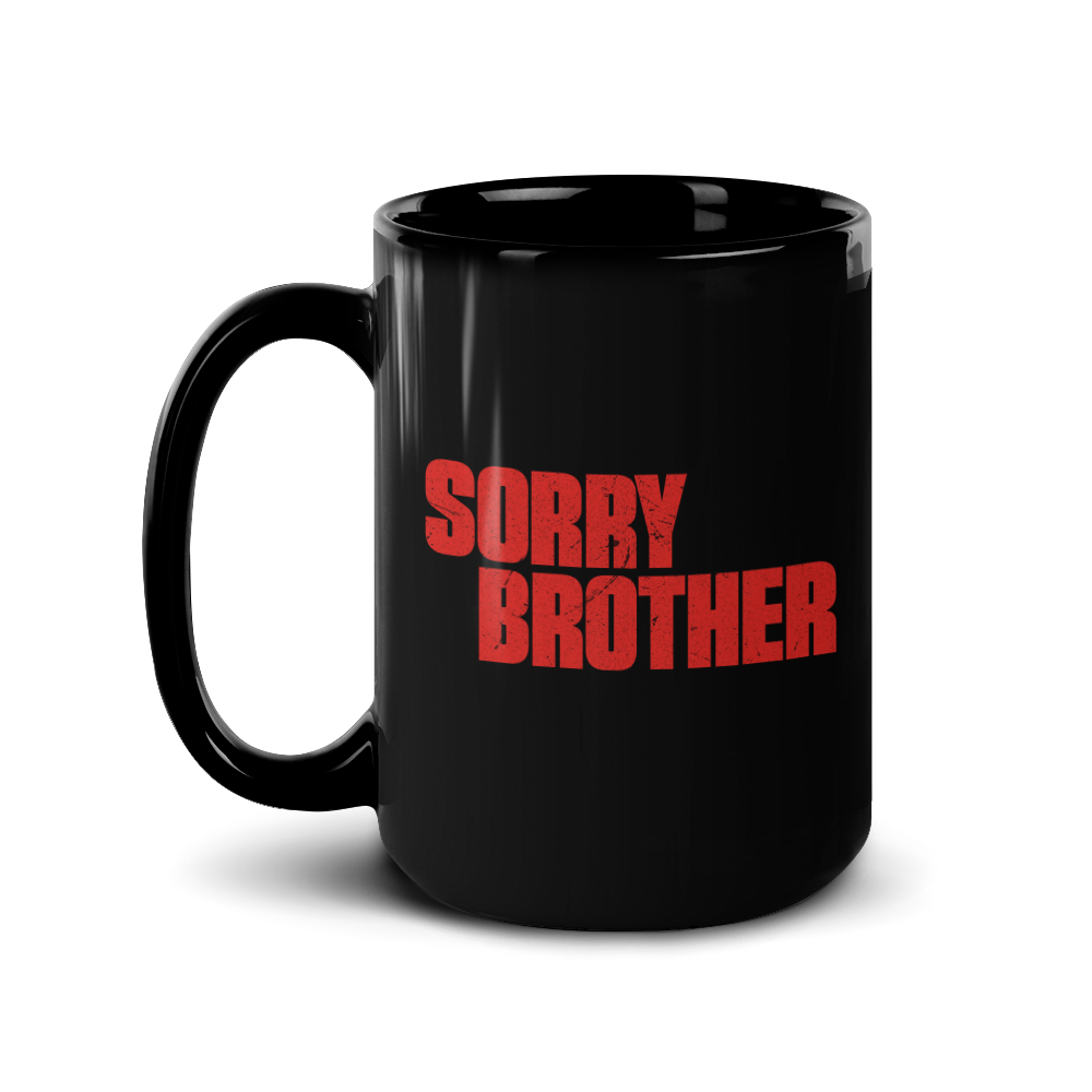 The Walking Dead Sorry Brother Black Mug-3