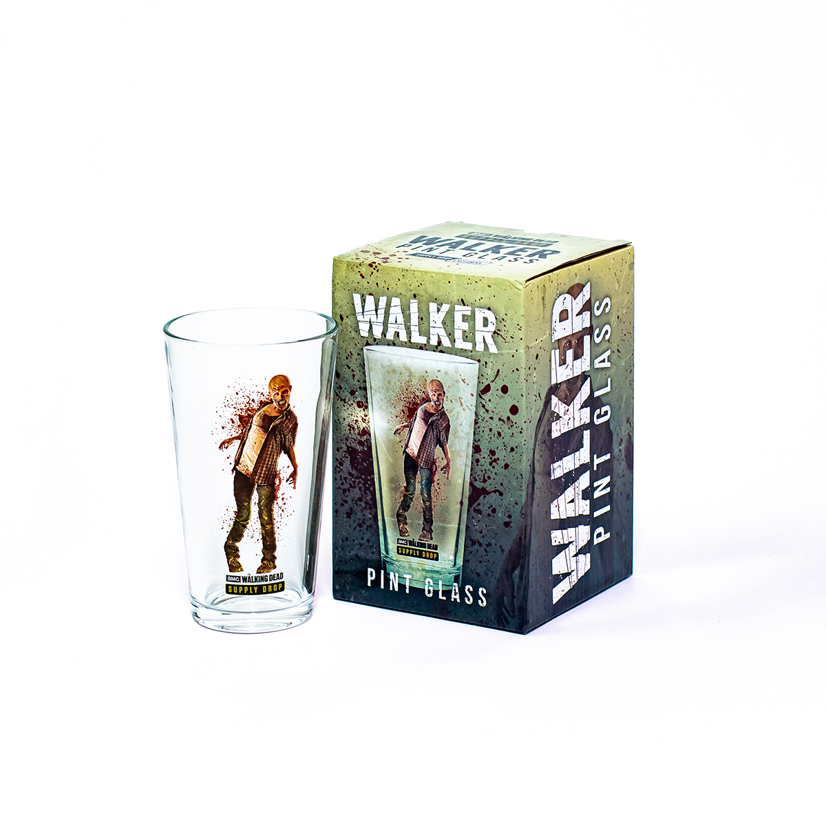 Supply Drop Exclusive Walker Pint Glass