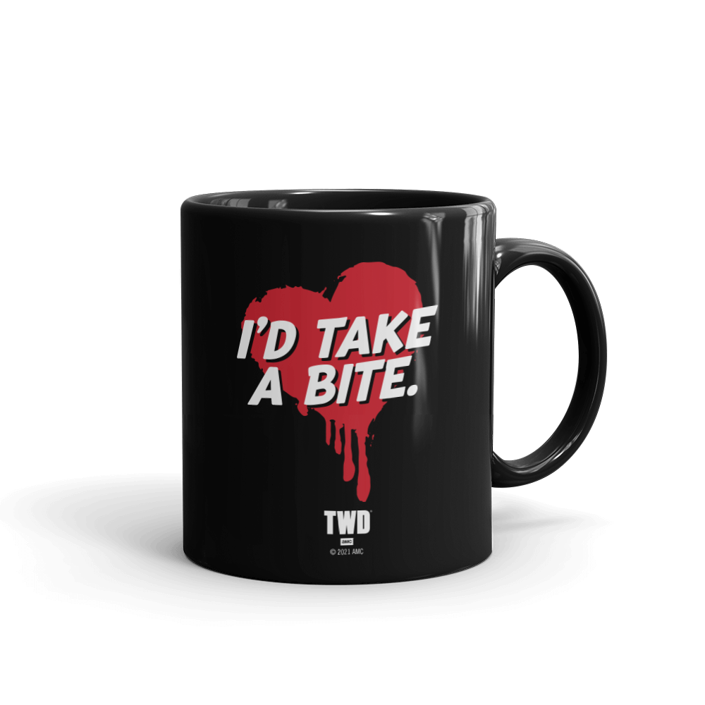 The Walking Dead I'd Take A Bite Black Mug-1