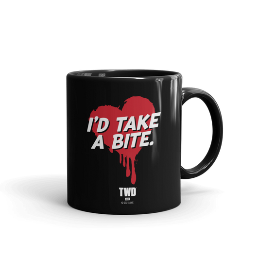 The Walking Dead I'd Take A Bite Black Mug-1