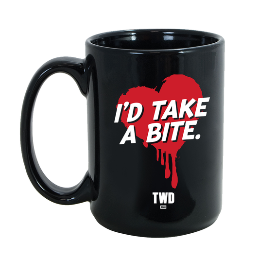 The Walking Dead I'd Take A Bite Black Mug-2