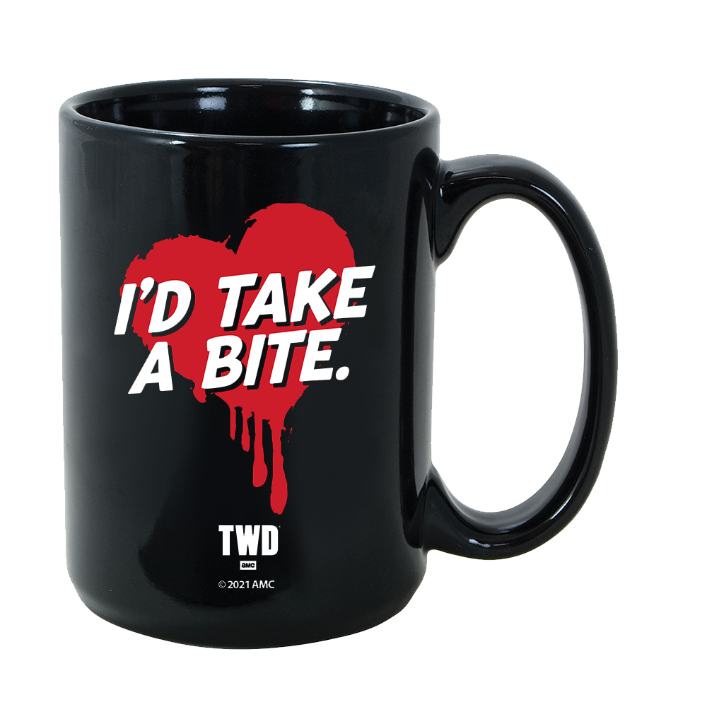 The Walking Dead I'd Take A Bite Black Mug
