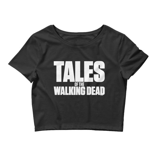 Tales of The Walking Dead Logo Women's Crop Top-0