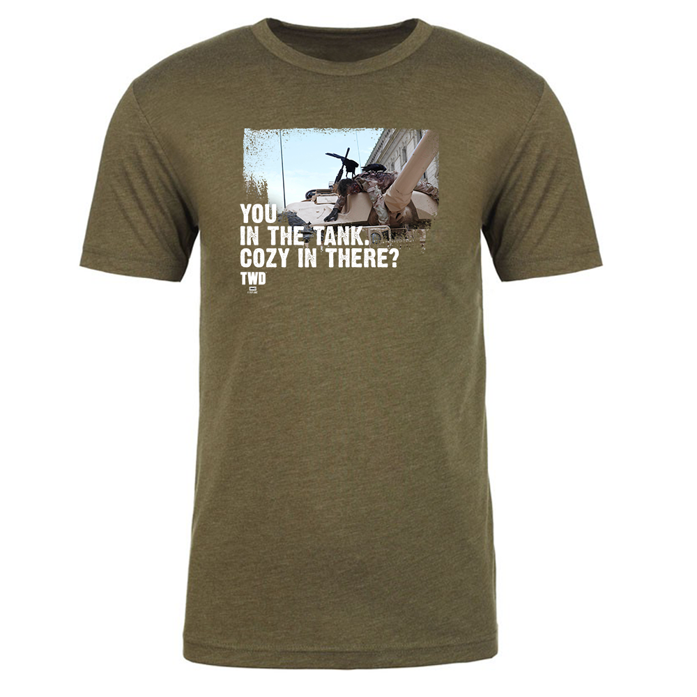 The Walking Dead Glenn You In The Tank Men's Tri-Blend T-Shirt-0