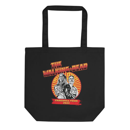 The Walking Dead Farewell Tour Band Eco Tote Bag-0