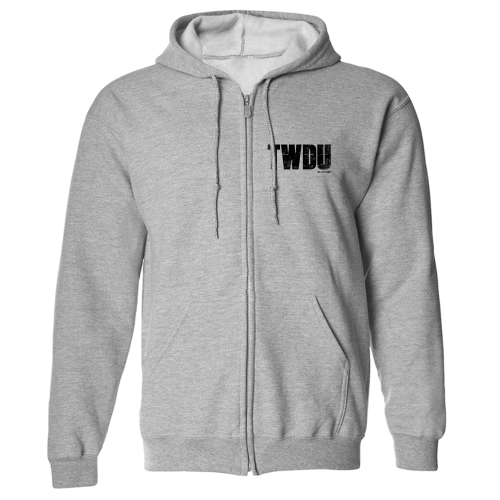 The Walking Dead Universe Fleece Zip-Up Hooded Sweatshirt