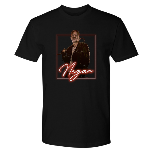 The Walking Dead Vintage Negan Adult Short Sleeve T-Shirt-0
