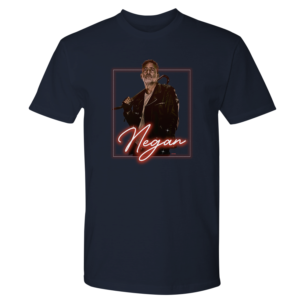 The Walking Dead Vintage Negan Adult Short Sleeve T-Shirt-3