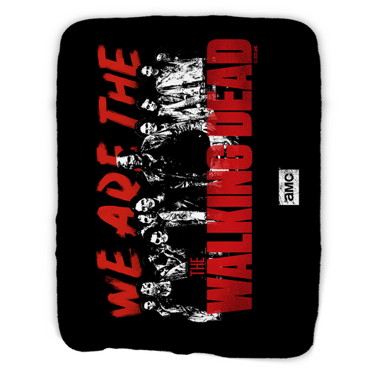The Walking Dead We Are The Walking Dead Sherpa Blanket-0