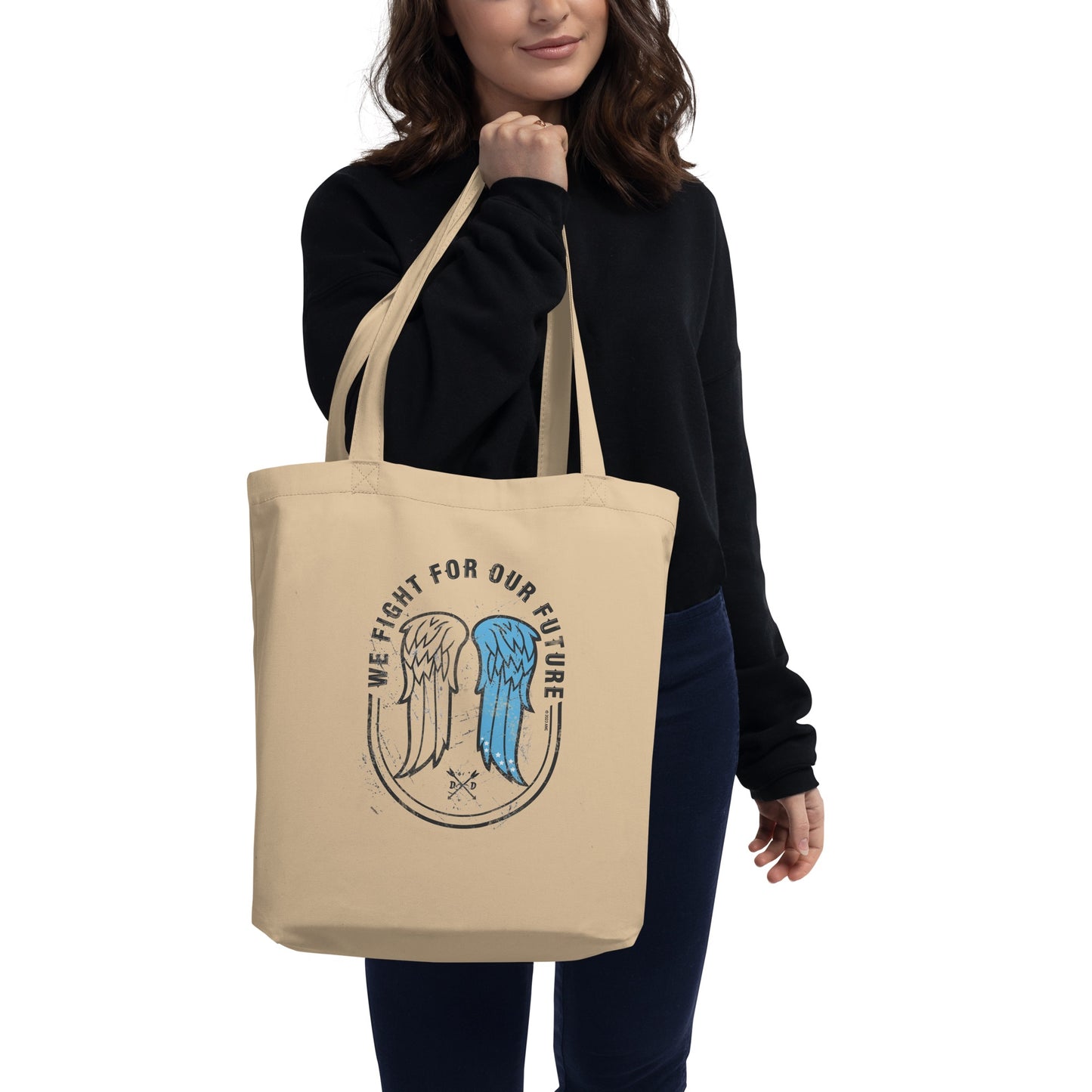 The Walking Dead Wings Eco Tote Bag