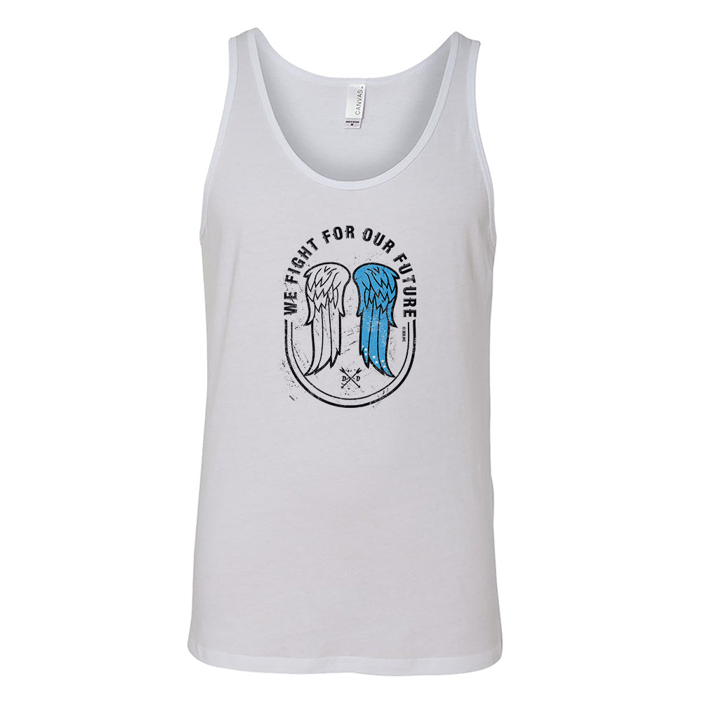 The Walking Dead Wings Adult Tank Top