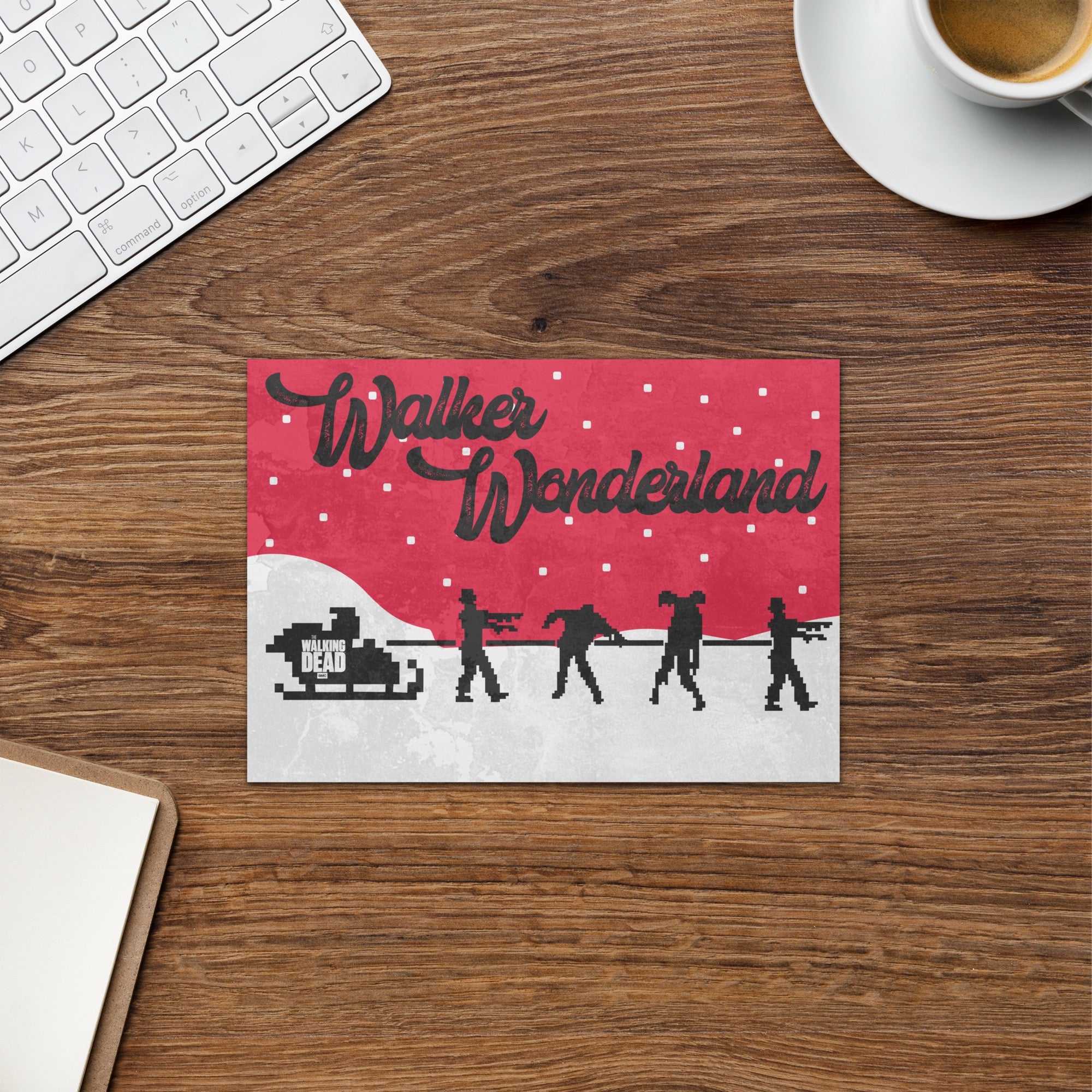 The Walking Dead Walker Wonderland Greeting Card-3