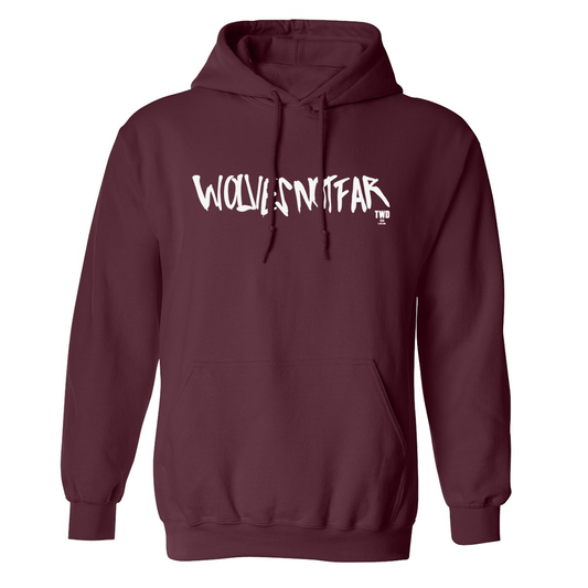The Walking Dead Wolves Not Far Fleece Hooded Sweatshirt-0
