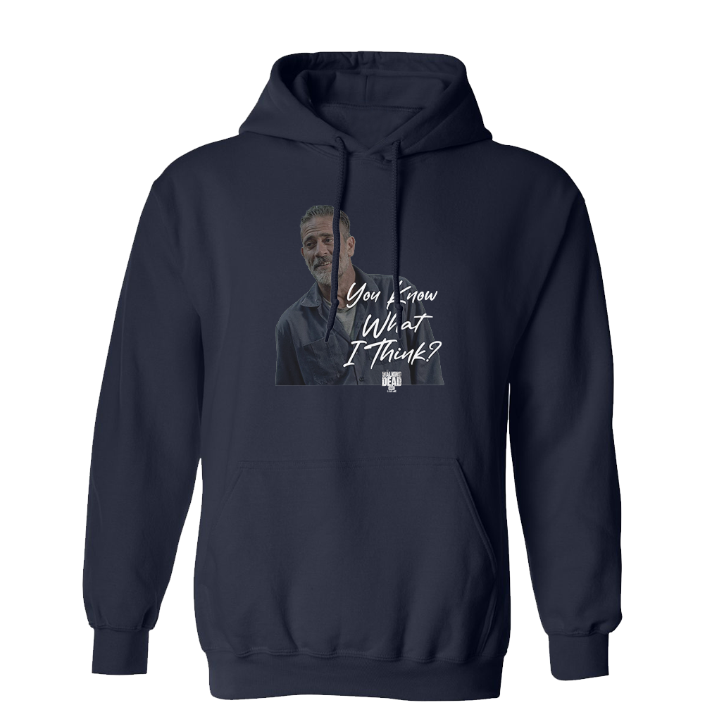 The Walking Dead You Know What I Think Fleece Hooded Sweatshirt