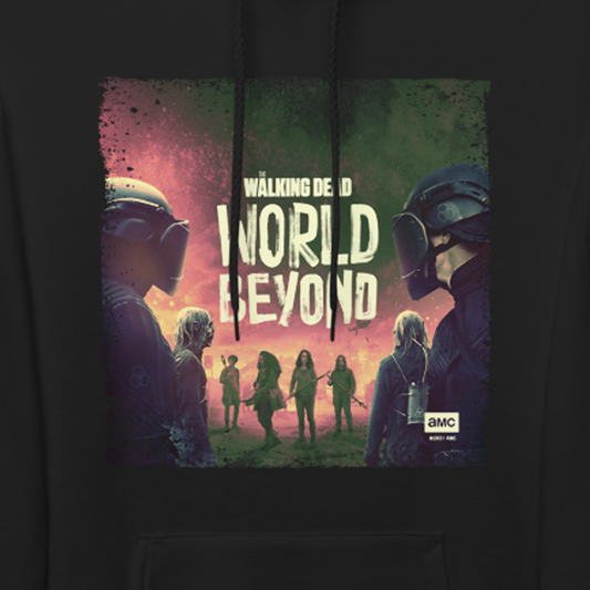 The Walking Dead: World Beyond Season 2 Key Art Fleece Hooded Sweatshirt-1