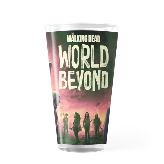 The Walking Dead: World Beyond Season 2 Key Art 17 oz Pint Glass-0