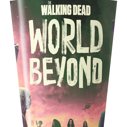 The Walking Dead: World Beyond Season 2 Key Art 17 oz Pint Glass-1