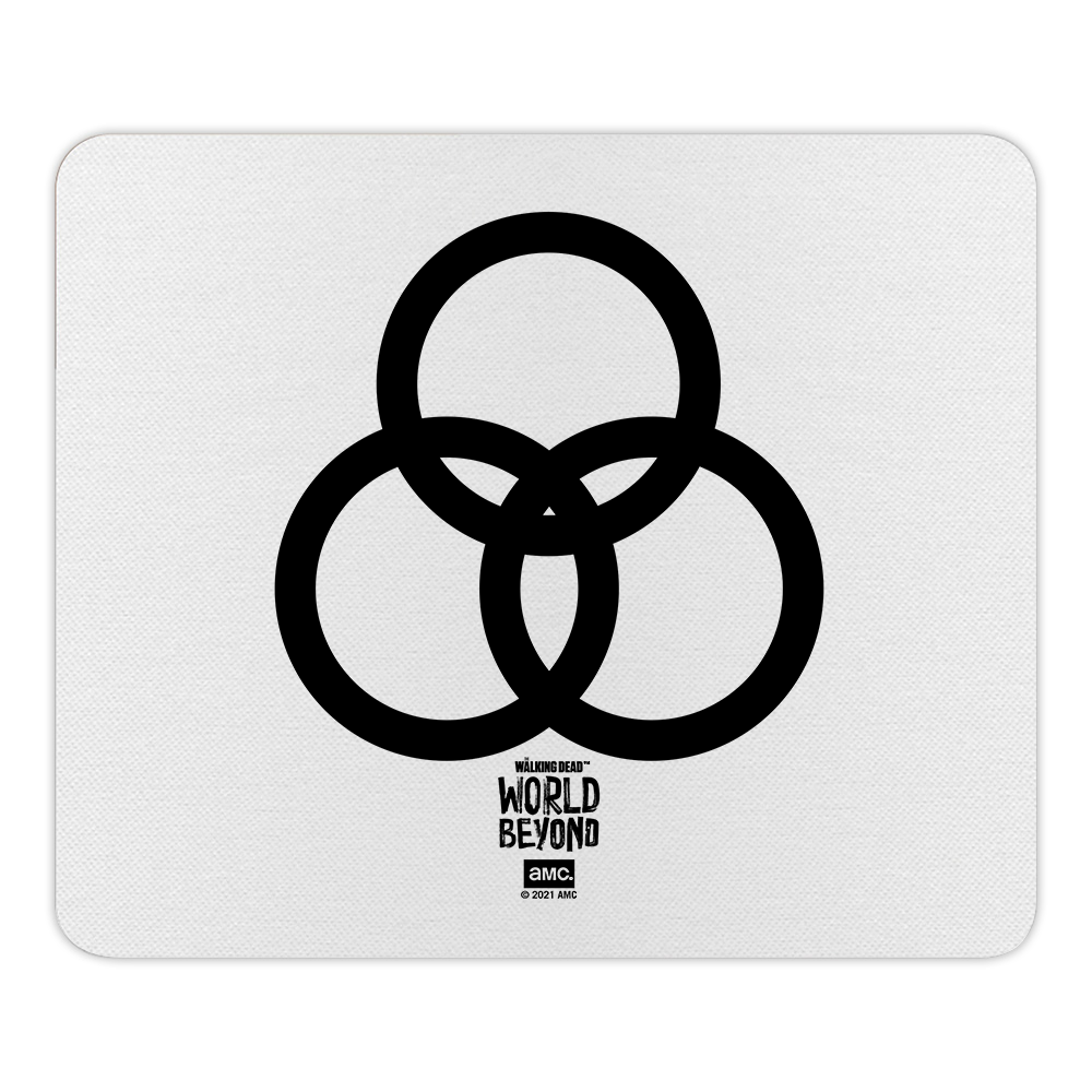 The Walking Dead: World Beyond Three Circle Entity Mouse Pad