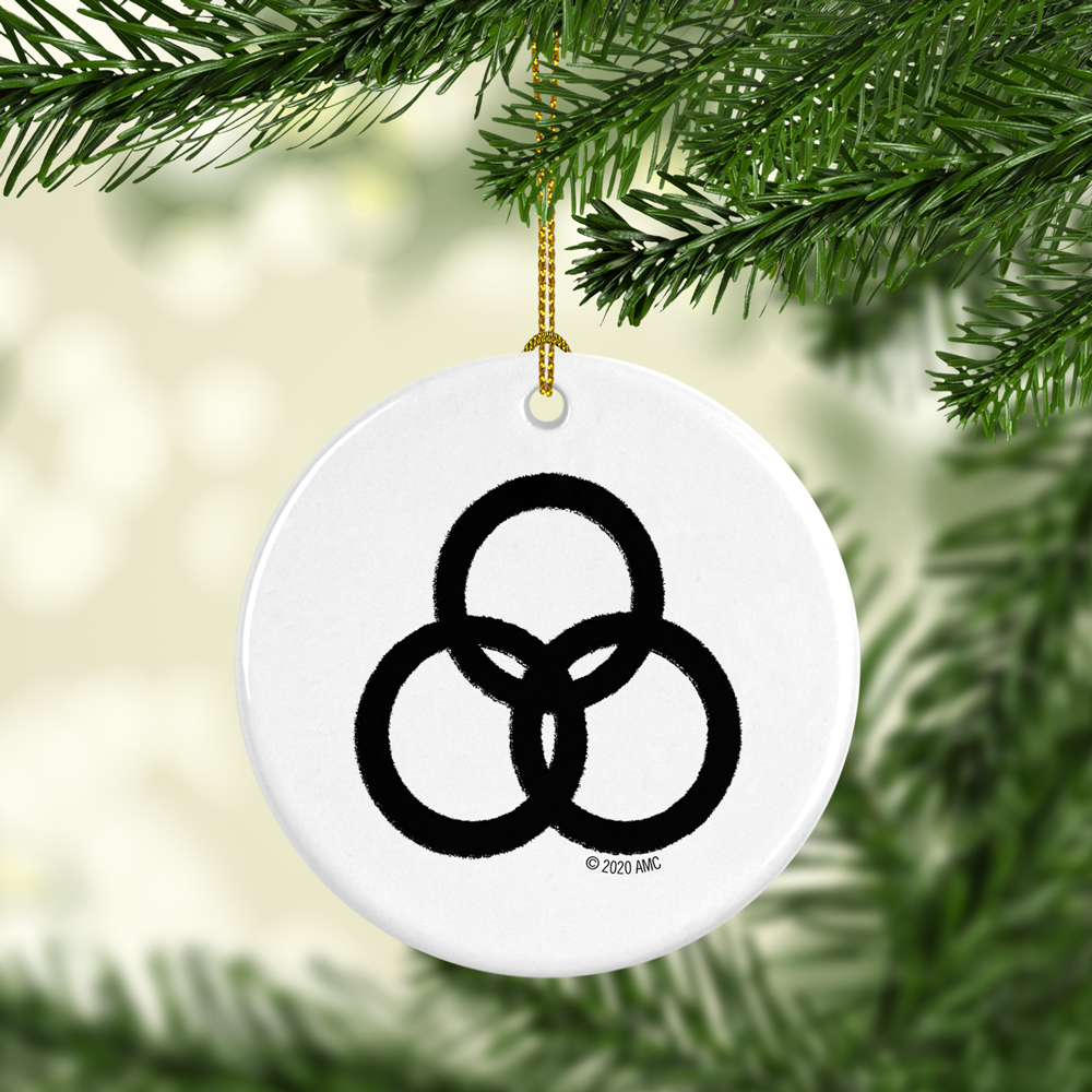 The Walking Dead: World Beyond Three Circle Entity Double-Sided Ornament