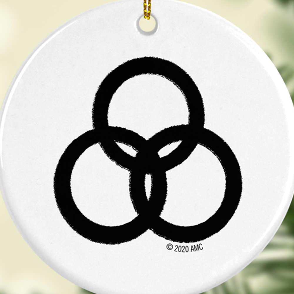 The Walking Dead: World Beyond Three Circle Entity Double-Sided Ornament-2