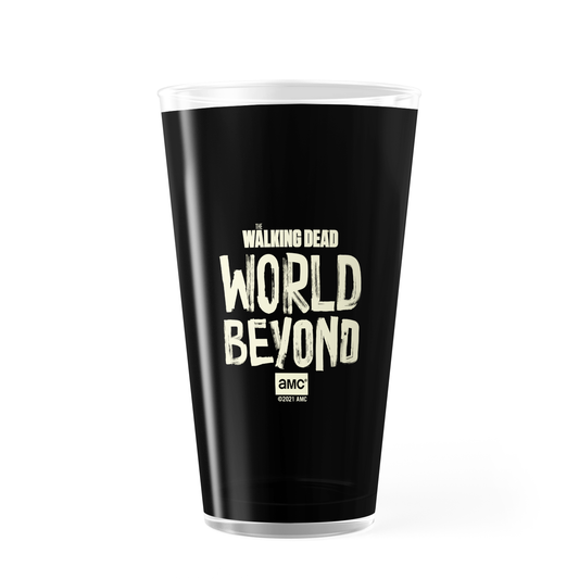 The Walking Dead: World Beyond Huck 17 oz Pint Glass-1