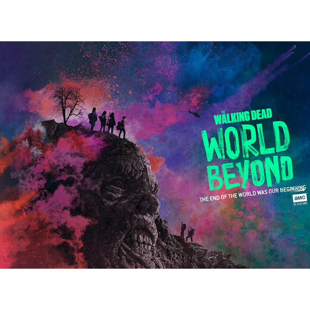 The Walking Dead: World Beyond Season 1 Art 17 oz Pint Glass-2
