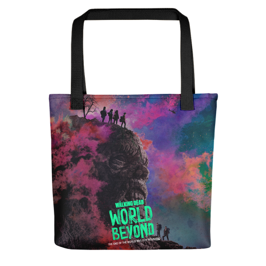 The Walking Dead: World Beyond Season 1 Art Premium Tote Bag-0