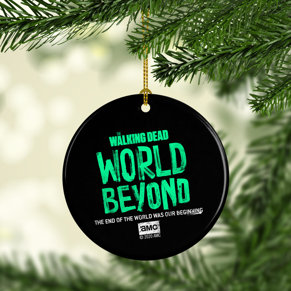 The Walking Dead: World Beyond Season 1 Logo Double-Sided Ornament-1