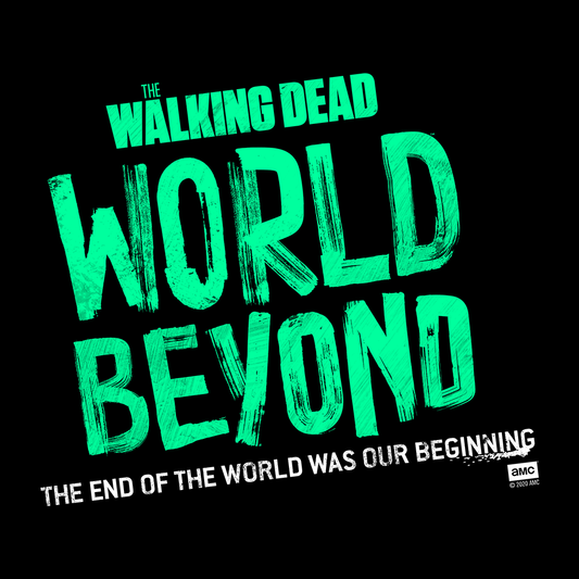 The Walking Dead: World Beyond Season 1 Logo Fleece Crewneck Sweatshirt-1