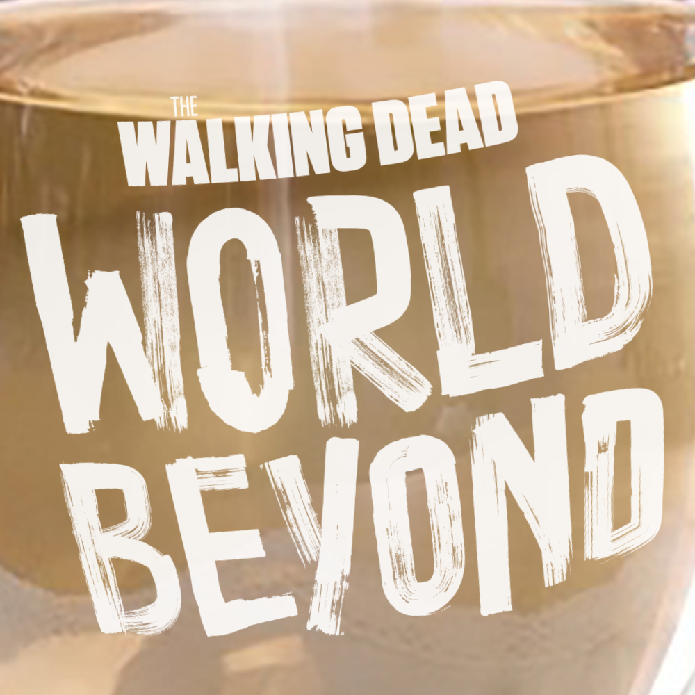 The Walking Dead: World Beyond Season 1 Logo Laser Engraved Stemless Wine Glass-1