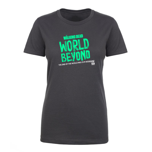 The Walking Dead: World Beyond Season 1 Logo Women's Short Sleeve T-Shirt-2