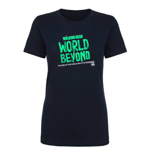 The Walking Dead: World Beyond Season 1 Logo Women's Short Sleeve T-Shirt-3