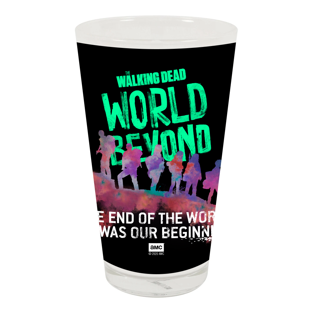 The Walking Dead: World Beyond Season 1 Quote 17 oz Pint Glass-0